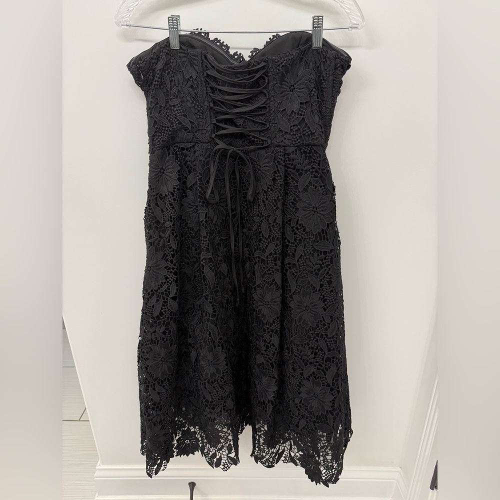 Fashion Nova Isn't She Lovely Lace Midi Dress - Picture 6 of 7